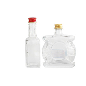 Offre Spéciale 50ml Bouteille miniature Bouteille en verre Boisson alcoolisée Liqueur Vin Mini bouteille en verre d'<span class=keywords><strong>alcool</strong></span> - Product Image 6