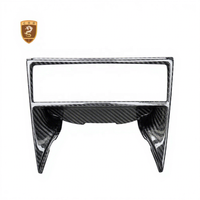 Accessoires intérieurs en fibre de carbone sèche, style OEM, panneau de commande de climatisation LHD pour Lamborghini Gallardo Lp560 Lp570 2008-2012