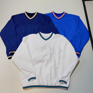 <span class=keywords><strong>Camicia</strong></span> con scollo a V con ricamo personalizzato Pullover in maglia <span class=keywords><strong>oversize</strong></span> in Nylon squadrato impermeabile <span class=keywords><strong>giacca</strong></span> a vento - Product Image 1