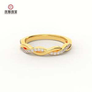 แหวนเพชรแล็บโกรว์ทองคำแท้ 18K 14K 9K ดีไซน์สั่งทำพิเศษ - Product Image 5