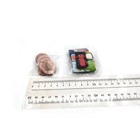 Jeu de société personnalisé avec motif imprimé, plateau rond en carton et jetons en silicone pour un usage divertissant