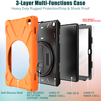8 pouces antichoc protection robuste couverture arrière étui enfants tablette étui pour Kindle Fire HD 8 2020