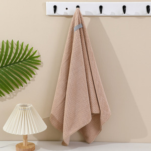 Toalla para el cabello Merbau de microfibra de 55x100cm, toalla absorbente de secado rápido para mujeres y hombres - Product Image 5