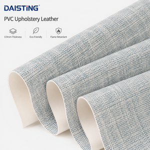 Rouleaux de Tissu Similicuir PVC Vinyle Rexine en Gros 0,9 mm Écologique Ignifuge pour Canapé, Chaise, Panneau Mural, Revêtement EU - Product Image 1