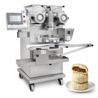 Ligne de production de maamoul à faible coût, machine automatique à biscuits fourrés aux dattes pour usage en boutique