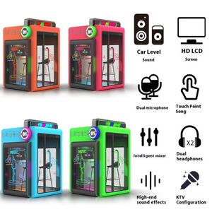 Mini machine de karaoké KTV à domicile, cabine insonorisée mobile à monnayeur pour la pratique du chant et la lecture - Product Image 3