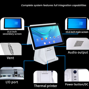 All-in-one Desktop 15.6" Dual Screen Capacitive Touch OS RK3568 CPU 32G EMMC Storage 2GB Memory 1366x768 Resolution - Product Image 3