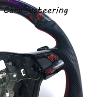 Maßgefertigtes Carbon-Lenkrad für Volkswagen Golf 6 GTI GTD GTR MK6 6R Polo Passat B7 B8 2015-2019 im Rennstil