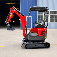 Mini-excavatrice compacte haute performance avec rapport d'essai de la machinerie, maintient une forte traction sur les terres agricoles en pente