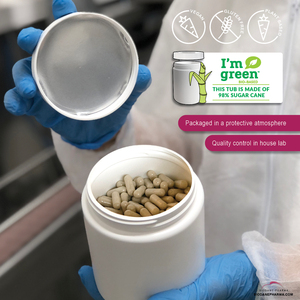 Cápsulas de Psyllium Husks SylliFlor Recubiertas Puras, Suplementos de Fibra de Alta Calidad, Fibras Dietéticas para la Salud Humana - Product Image 4