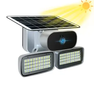 Tuya 1080P Solar cámara inalámbrica de 160 Luz de detección de movimiento de visión nocturna lámpara de jardín CCTV patio Monitor Wifi CÁMARA DE CCTV