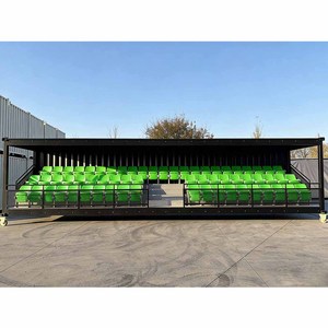 Gradas Móviles para Estadios de Fútbol de 40 pies, Gradas Prefabricadas en Contenedores de Envío, Gradas para Uso en Estadios Deportivos - Product Image 2