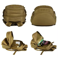 Sac à dos de voyage extérieur personnalisé en gros pour la randonnée, avec design national, ceinture à coussin d'air, fermeture éclair et doublure en polyester imperméable