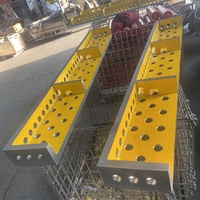Support élevé de bloc de table de soudage 3D, boîte carrée de table de soudage de connexion avec grande zone de travail Structure élevée étendue