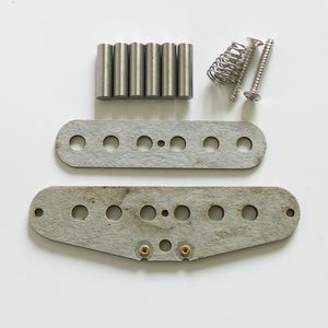 Kits de micros pour guitare ST Donlis à bobine simple avec aimant AlNiCo plat et plaques en fibre vulcanisée grise pour pièces personnalisées faites à la main - Product Image 4