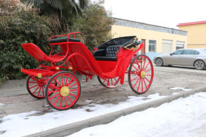 Carroza Eléctrica sin Caballos para Turismo al por Mayor con Asientos Blancos, Elegante, Duradera, Personalizable y Económica - Product Image 6