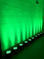 Slim par pro Led imperméable 12x18w fonctionne sur batterie Wifi APP slim led par light
