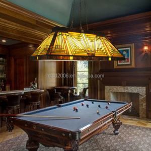 Lámpara Colgante Tiffany de 48 Pulgadas con 6 Luces, Suministro de Fábrica China para Comedor, Lámpara Colgante de Vidrio Teñido - Product Image 2