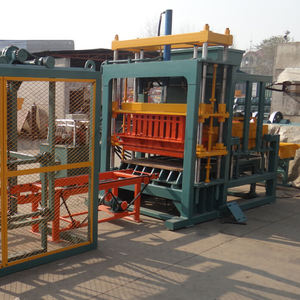 Máquina Compactadora de Bloques SHUNYA QT5-20, Máquina Eléctrica para Fabricar Ladrillos de Hormigón - Product Image 2