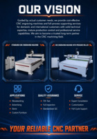 Router CNC de 3 Ejes JLE CNC TECH 1325 con Control RichAuto y Mesa de Vacío para Grabado de Letras en Madera, Acrílico y PVC