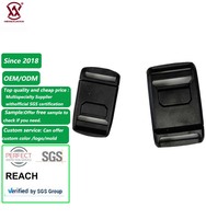 Sac Clip Curseur En Plastique 20mm 25mm Connecteur Magnétique Attache Sangle Boucle Ceinture En Plastique Camping Tactique Boucle