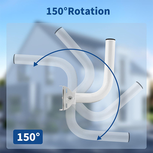 Jh-mech treo tường ăng ten cực dễ dàng để cài đặt hình chữ J thép carbon ăng ten gắn cực cho mạng Extender - Product Image 4