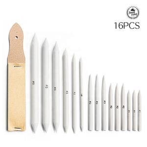 طقم من 16 قطعة لفناني الرسم والرسم على ورق الشحام، لوحة ورق محو، بذلة موسع للأقلام الرصاص - Product Image 2