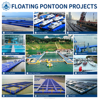 Plataforma Flotante Modular de HDPE, Precio de Fábrica, Muelle Flotante, Pontón Flotante