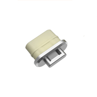 Bouchon anti-poussière en métal pour port de charge USB-C avec boucle de suspension – Protection pour connecteur de charge USB-C