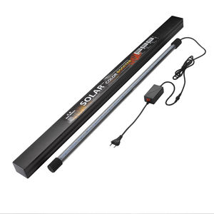 현대 친환경 LED 수족관 조명 녹색 빨간색 해양 조명 물 사용 물고기 탱크 수족관 액세서리 청소 도구 - Product Image 1