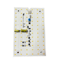 Module de puce led smd, en aluminium, circuit imprimé ac dc, 3x33mm, 110V 220V 2835 V 5730