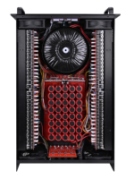 Amplificateur de puissance professionnel de classe H à quatre canaux haute puissance 3U 4x1700W pour les systèmes de sonorisation en direct et les spectacles stéréo