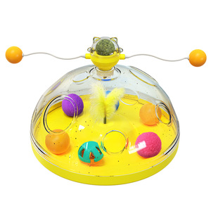 MOFESIPI juguetes interactivos para gatos, molino de viento para mascotas, juguete de menta, vaso de ejercicio para gatos de interior, juguetes de hierba gatera para gatos de Interior de todas las edades - Product Image 4
