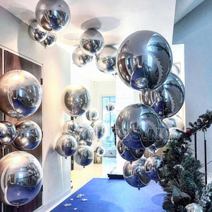 Customized Event Wedding Scene Decoration With Shiny Metal Inflatable Mirror Balloon Ball Mirrior Ball Sphere Customized Event W - Product Image 4