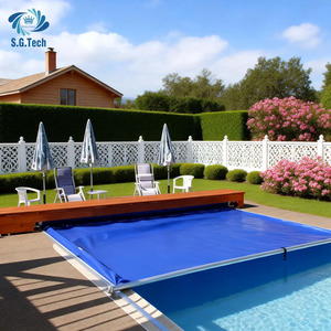 Couverture de piscine en PVC Water Crown pour enfants, sûre, durable, taille personnalisée, installation facile, directement de l'usine du Guangdong - Product Image 5