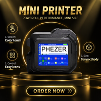Imprimante à jet d'encre portable PHEZER PC98 Mini 600 DPI 12,7 mm avec écran tactile