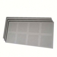 Panneau de plâtre perforé à trous circulaires irréguliers, plaque de plâtre perforée 600 trous pour insonorisation de cloisons sèches en Inde, pour intérieur