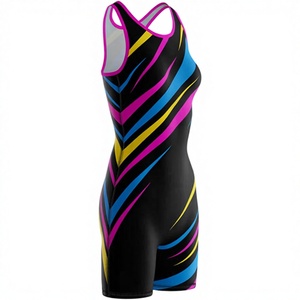 Débardeur de lutte pour adultes avec logo imprimé par transfert thermique de haute qualité, 100 % polyester, vêtement durable pour arts martiaux - Product Image 1