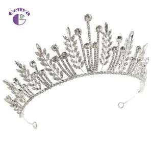 Genya Mulher 2024 Bela Miss Universo Coroa Rainha Coroa Tiaras Coroa Nupcial 2024
