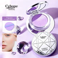 Poudre Crème Correctrice Mate Naturelle Imperméable Lavande Violette Longue Tenue pour Tous Types de Peau OEM