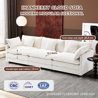 VONLIVA Fabrik Maßgefertigtes Einsitziges Sofa-Set Modernes Design Quadratische Form Stoff Wohnzimmer Kinder-Lounge-Möbel