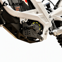 Repose-pieds de freinage en aluminium CNC 7075 pour Sur Ron Light Bee X LBX E-Bike, avec logo personnalisé, pièces de rechange tout-terrain pour E-Bike