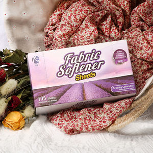 Excelente calidad, <span class=keywords><strong>mejor</strong></span> acondicionador de tela con <span class=keywords><strong>olor</strong></span>, lino, <span class=keywords><strong>suavizante</strong></span> de tela fresca, secadora de sábanas, 55 hojas - Product Image 5