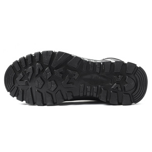 <span class=keywords><strong>Botas</strong></span> Tácticas de Senderismo de Caña Alta con Punta Redonda, Color Negro, Aptas para Uso en Exteriores en Primavera y Otoño - Product Image 4