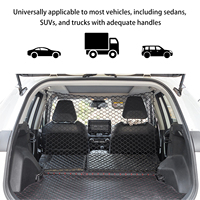 Barrière de voiture pour chien SUV Pet Net Barrière de sécurité pour animaux de compagnie facile à installer et à enlever