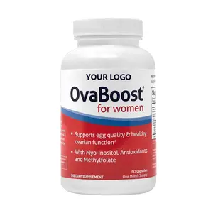 Haccp OEM Private Label Fertility Supplements for Women Ovaboost with Myo-Inositol, Folate Womens Ovulation & Egg Quality
