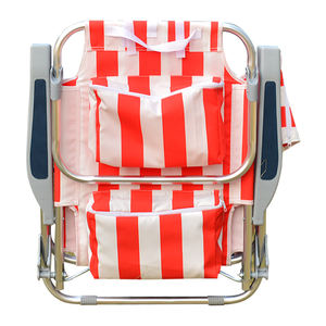 Chaise <span class=keywords><strong>de</strong></span> plage <span class=keywords><strong>chic</strong></span> <span class=keywords><strong>de</strong></span> style brésilien - Aluminium antirouille et poche isolée pour club <span class=keywords><strong>de</strong></span> plage haut <span class=keywords><strong>de</strong></span> gamme et maison d'hôtes <span class=keywords><strong>de</strong></span> luxe - Product Image 3