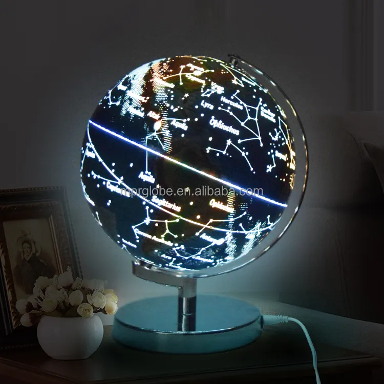 22.8cm 9inch Get Life Bases Globe Constellations Brainstorm 2 In 1 Globe Earth & Constellations Globe Pvc