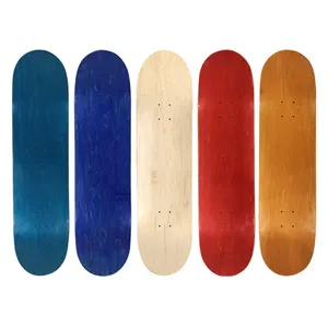 Monopatín personalizado de madera cóncava, 7 capas, cubierta de monopatín en blanco - Product Image 1