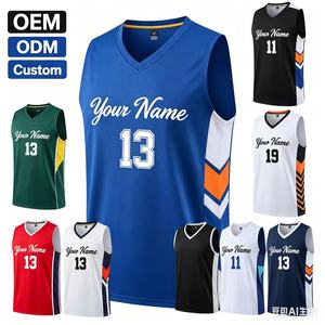 Logo personnalisé, impression numérique, antibactérien, 100% polyester, 220g, short à bretelles en T, sans couture, fusionné, unisexe, entraînement de basketball d'hiver - Product Image 1